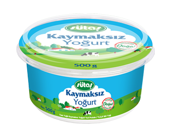 Sütaş Tam Yağlı Kaymaksız Yoğurt 500 Gr