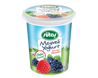 Sütaş Meyveli Yogurt Orman Meyveleri 500 gr