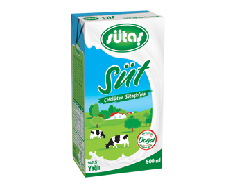 Sütaş 500ml %2,5 Yağlı UHT Süt 