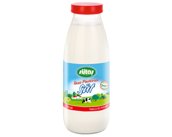 Sütaş Cam Sise Pastörize Süt 500 ml 